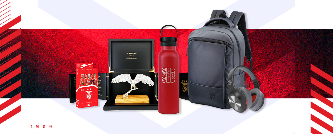 Produtos com a Marca Benfica