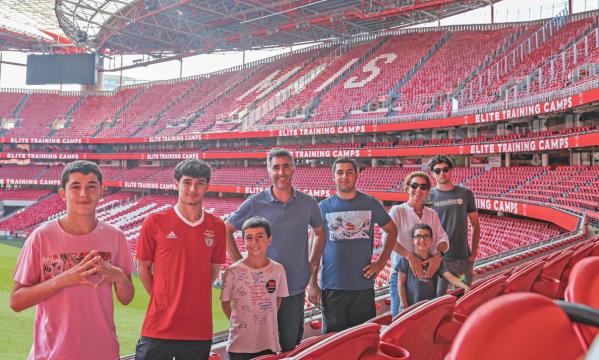 A fam&#237;lia Mimoso unida em prol da pr&#225;tica desportiva e do Clube