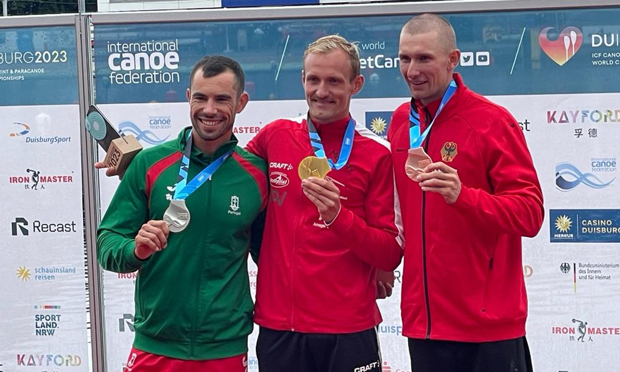 Fernando Pimenta ficou em 2.º lugar no K1 5000 metros