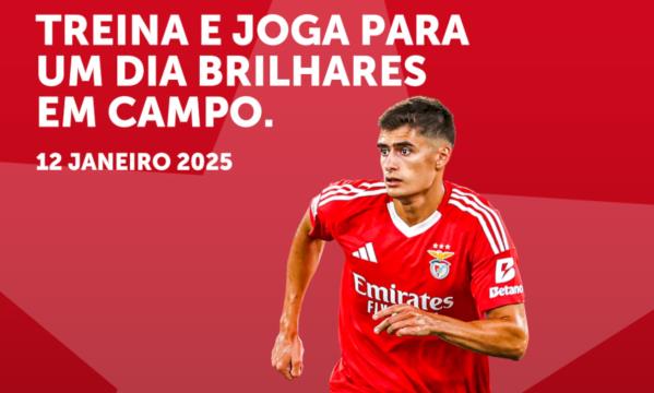 Treinos de capta&#231;&#227;o no Benfica Campus a 12 de janeiro de 2025