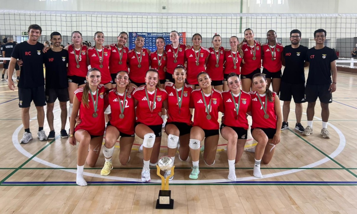 Iniciadas Voleibol Benfica