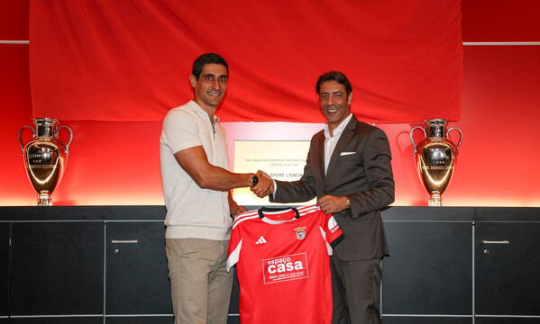 Ivan Baptista avec le Pr&#233;sident Rui Costa