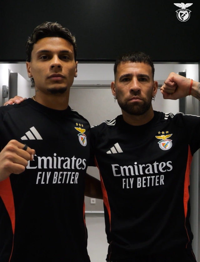 Richard Ríos e Otamendi