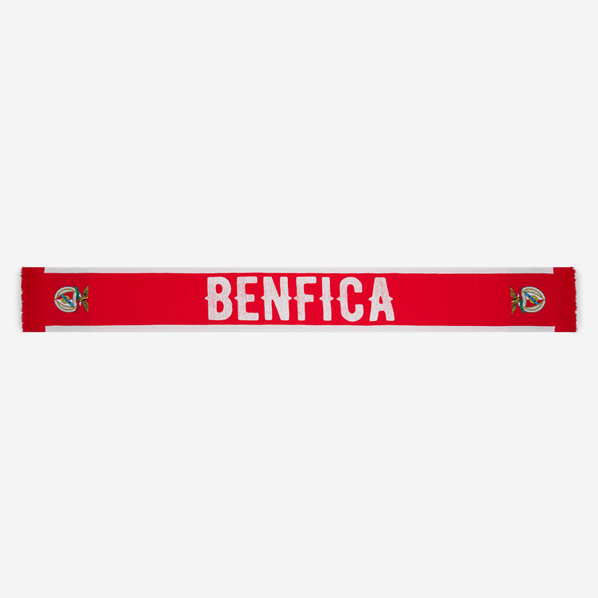 Cachecol Vermelho Emblema Vintage SL Benfica