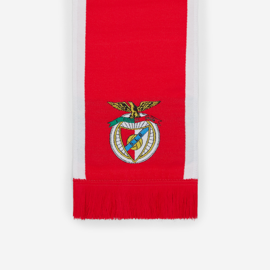 Cachecol Vermelho Emblema Vintage SL Benfica