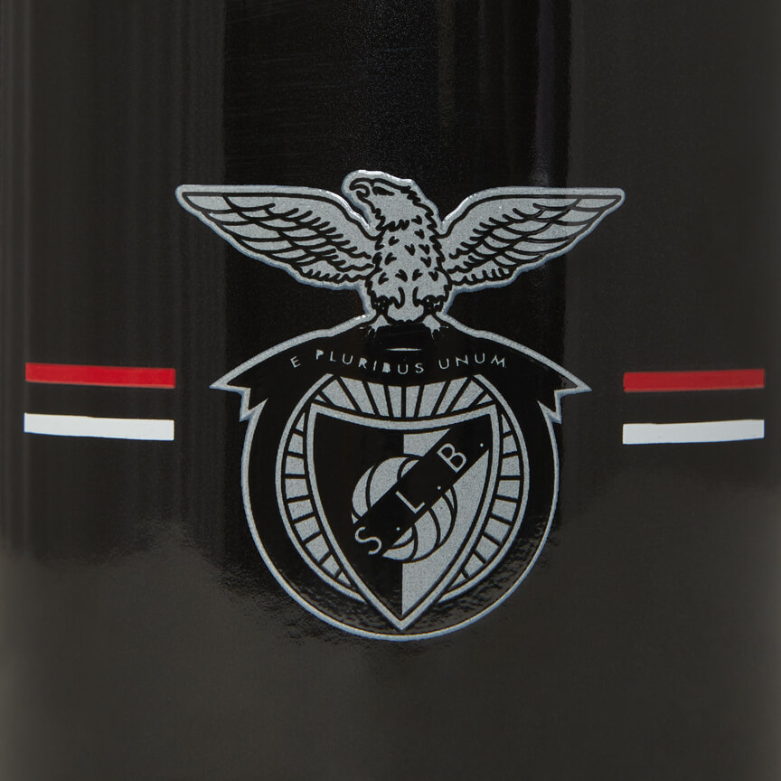 Caneca Preta com Emblema do Sport Lisboa e Benfica