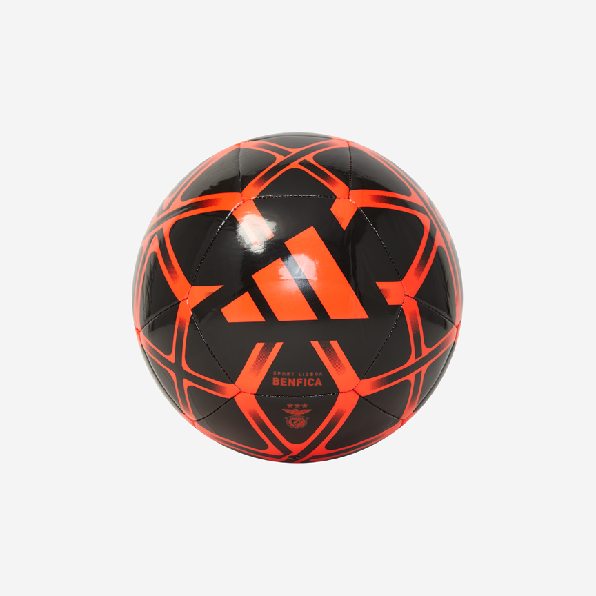 Mini Bola Preta e Vermelha Adidas Sport Lisboa e Benfica