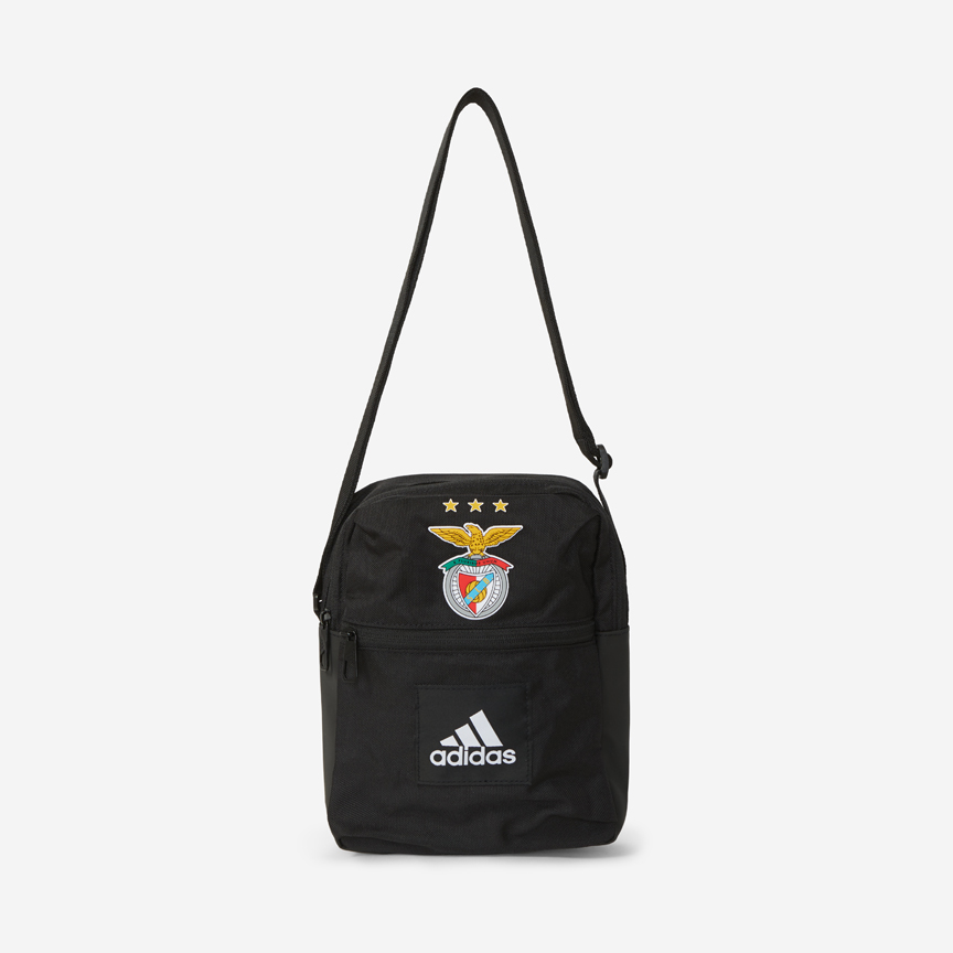 Bolsa de Ombro Preta Adidas do Sport Lisboa e Benfica