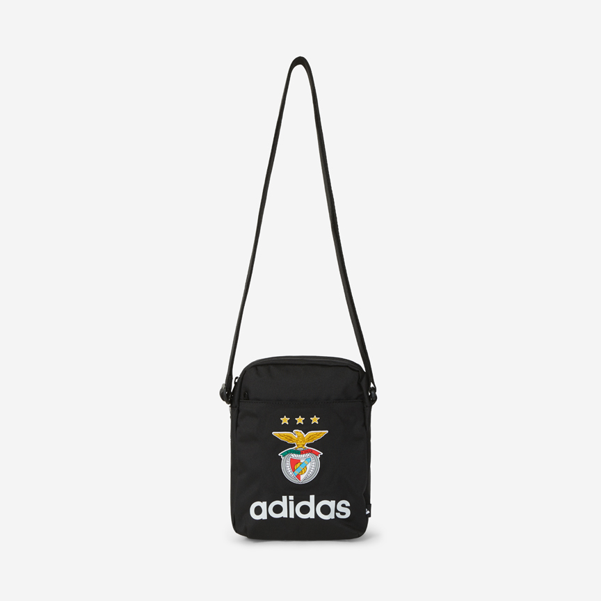 Bolsa a Tiracolo Preta Adidas do Sport Lisboa e Benfica