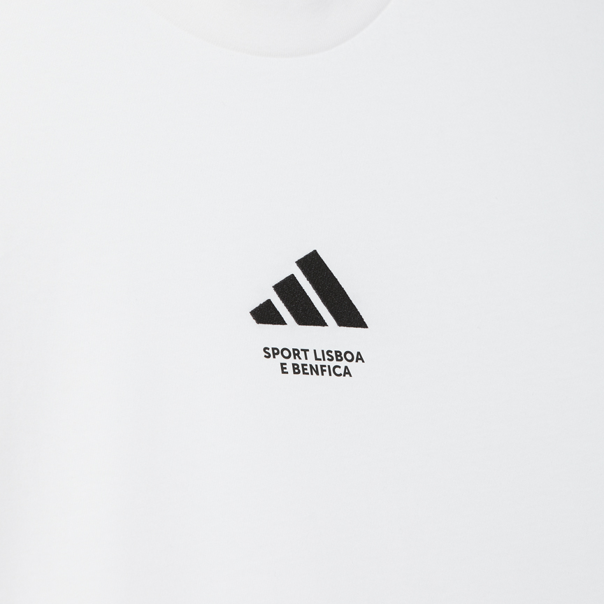 T-shirt Branca Sport Lisboa e Benfica x Adidas