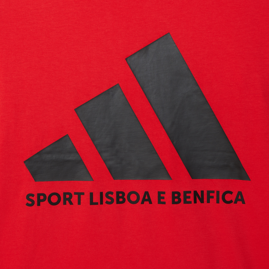 T-shirt Vermelha Adidas do Sport Lisboa e Benfica