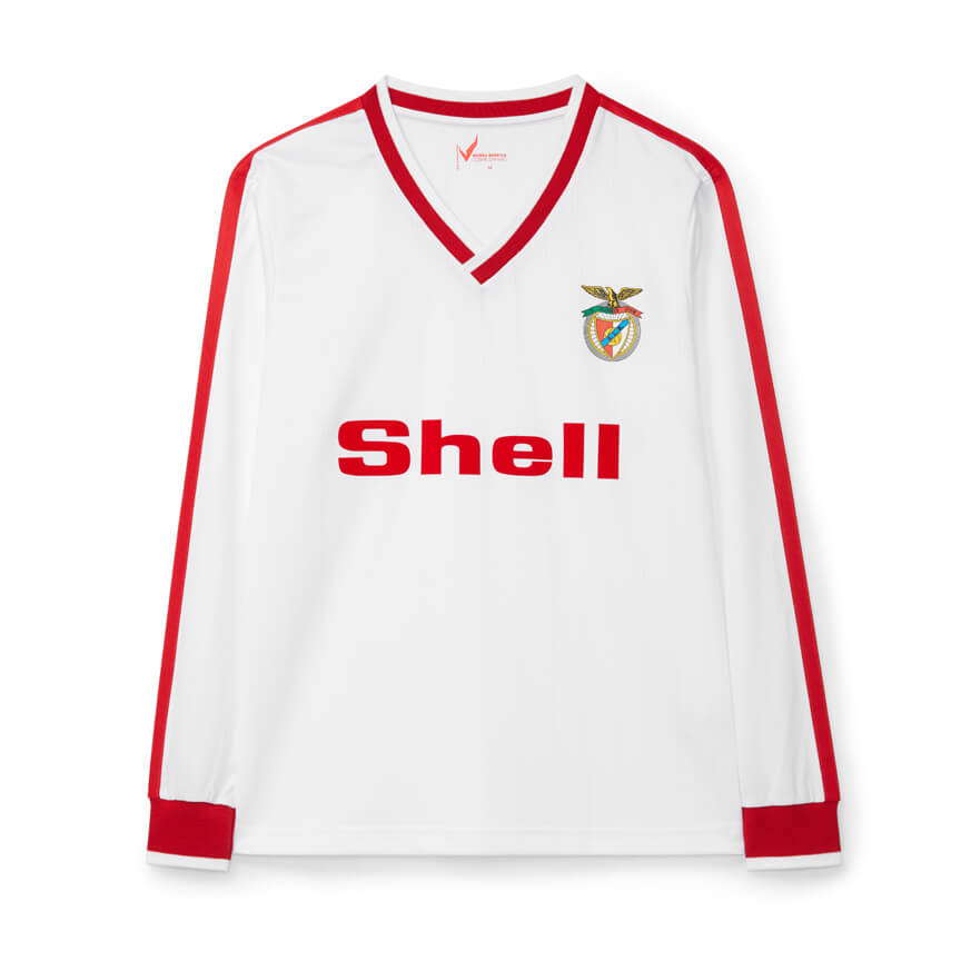 Camisola Retro Benfica Shell 1986 1987