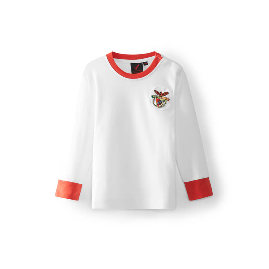 Camisola Retro Eusébio Bola Ouro de 1965 para Bebé